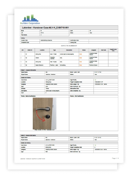Construction defect management PDF export Construction defect management PDF export
