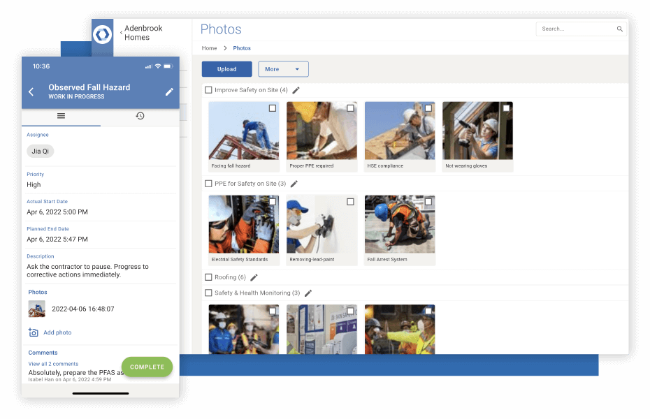 Novade Lite photos safety compliance app Novade Lite photos safety compliance app