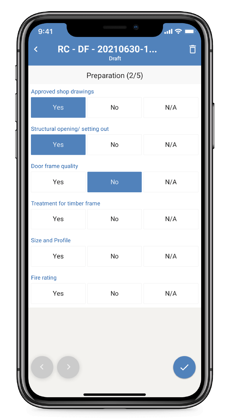 Novade-Specialist-Contractors-stay-compliant Digital forms on Novade Lite contractor app