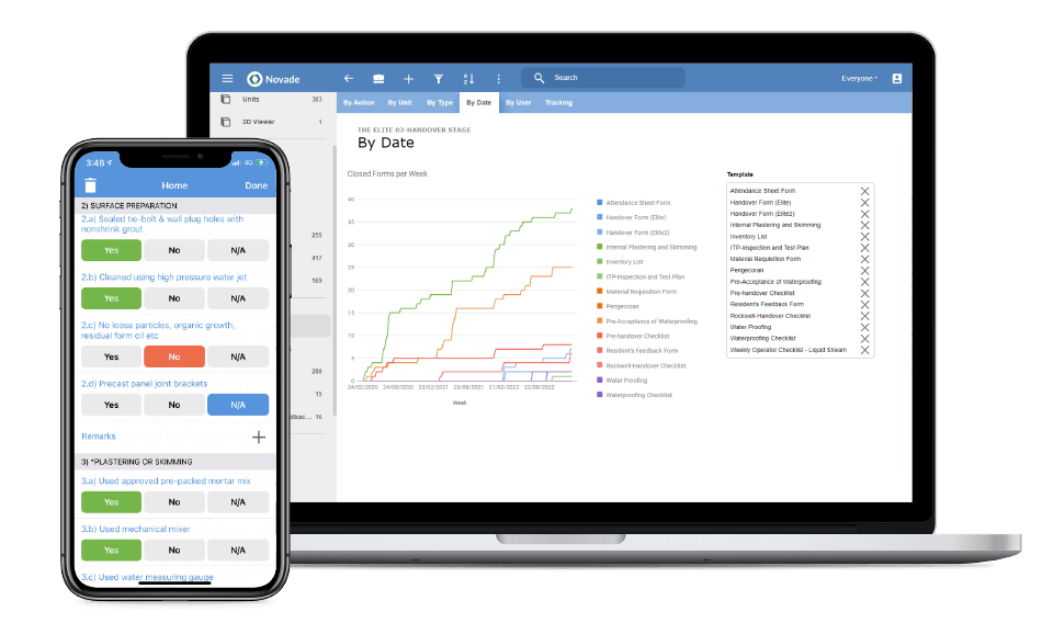 Construction software - form engine Construction software - form engine