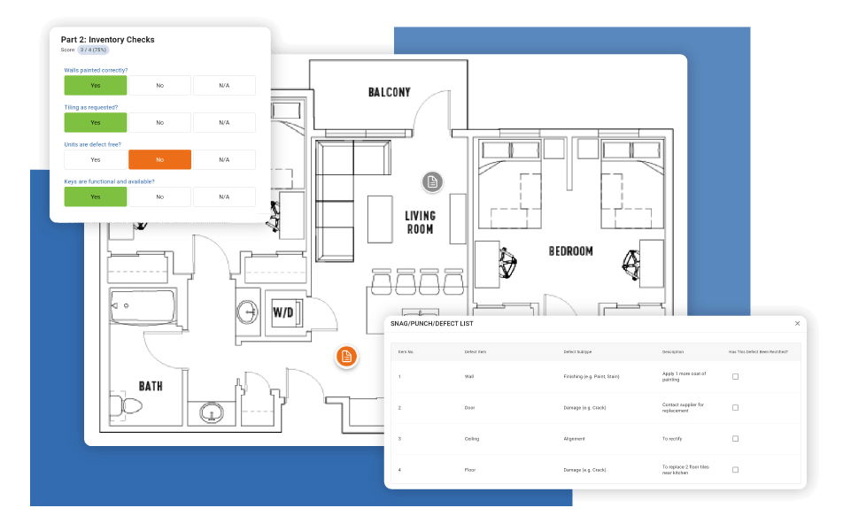 Novade-Lite-Quality-Inspections-screens-smart-tools-increase-efficiency Form builder on Novade Lite